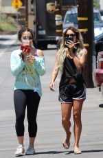 VANESSA and STELLA HUDGENS Out and About in Studio City 0506