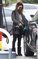 VANESSA HUDGENS at a Gas Station in Studio City