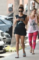 VANESSA HUDGENS Heading to Starbucks in Studio City