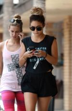 VANESSA HUDGENS Heading to Starbucks in Studio City