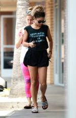 VANESSA HUDGENS Heading to Starbucks in Studio City