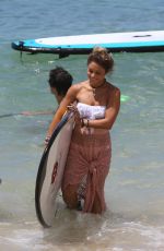 VANESSA HUDGENS in Bikini on the Beach in Hawaii