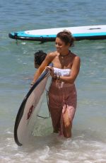 VANESSA HUDGENS in Bikini on the Beach in Hawaii