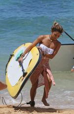 VANESSA HUDGENS in Bikini on the Beach in Hawaii