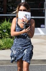 VANESSA HUDGENS Leaves Aaron Brothers Art and Framing in Sherman Oaks