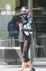 VANESSA HUDGENS Leaves Pillates Class in Studio City