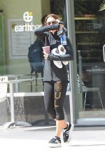 VANESSA HUDGENS Leaves Pillates Class in Studio City