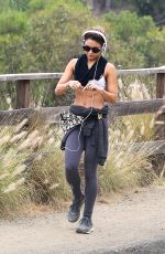 VANESSA HUDGENS Out Hiking in Los Angeles