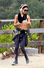 VANESSA HUDGENS Out Hiking in Los Angeles