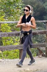 VANESSA HUDGENS Out Hiking in Los Angeles