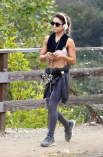 VANESSA HUDGENS Out Hiking in Los Angeles
