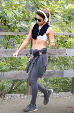 VANESSA HUDGENS Out Hiking in Los Angeles