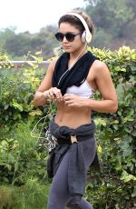 VANESSA HUDGENS Out Hiking in Los Angeles