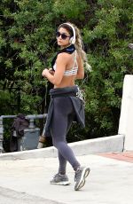 VANESSA HUDGENS Out Hiking in Los Angeles