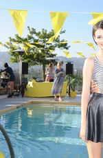 VICTORIA JUSTICE at Kate Spade Saturday Summer Solstice Party in Los Angeles