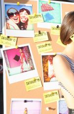 VICTORIA JUSTICE at Kate Spade Saturday Summer Solstice Party in Los Angeles