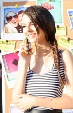 VICTORIA JUSTICE at Kate Spade Saturday Summer Solstice Party in Los Angeles