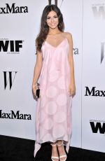 VICTORIA JUSTICE at Maxmara and W Magazine Cocktail Party in Los Angeles