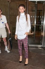 ZENDAYA COLEMAN at SiriusXM Studios in New York
