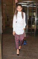 ZENDAYA COLEMAN at SiriusXM Studios in New York
