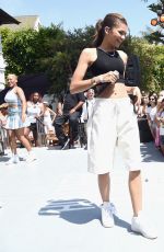 ZENDAYA COLEMAN Performs at the Hollister House in Santa Monica