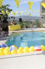 ZOEY DEUTCH at Kate Spade Saturday Summer Solstice Party in Los Angeles