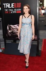 ZOEY DEUTCH at True Blood Season 7 Premiere in Hollywood