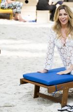 ABIGAIL ABBEY CLANCY at Scholl Pop Up Pedicure Beach Launch in London