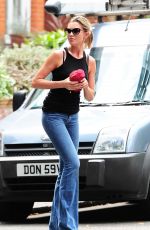 ABIGAIL ABBEY CLANCY in Jeans Out in London