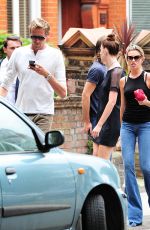 ABIGAIL ABBEY CLANCY in Jeans Out in London
