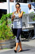 ALESSANDRA AMROSIO Out at Bentwood County Mart