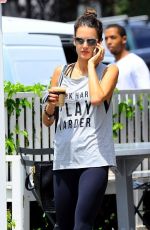 ALESSANDRA AMROSIO Out at Bentwood County Mart