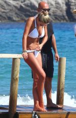 ALEX GERRARD in Bikinis at a Beach in Ibiza