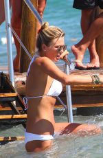 ALEX GERRARD in Bikinis at a Beach in Ibiza