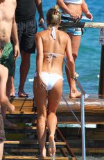 ALEX GERRARD in Bikinis at a Beach in Ibiza