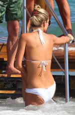 ALEX GERRARD in Bikinis at a Beach in Ibiza
