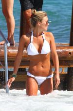 ALEX GERRARD in Bikinis at a Beach in Ibiza