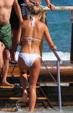ALEX GERRARD in Bikinis at a Beach in Ibiza