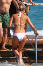 ALEX GERRARD in Bikinis at a Beach in Ibiza