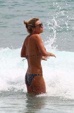 ALEX GERRARD in Bikinis at a Beach in Ibiza