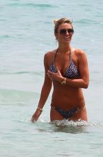 ALEX GERRARD in Bikinis at a Beach in Ibiza