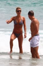 ALEX GERRARD in Bikinis at a Beach in Ibiza