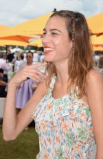 ALEXA CHUNG at Veuve Clicquot Gold Cup Final