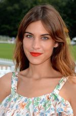 ALEXA CHUNG at Veuve Clicquot Gold Cup Final