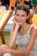 ALEXA CHUNG at Veuve Clicquot Gold Cup Final