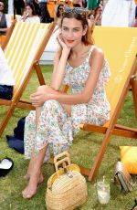 ALEXA CHUNG at Veuve Clicquot Gold Cup Final