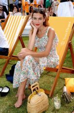 ALEXA CHUNG at Veuve Clicquot Gold Cup Final