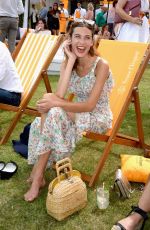 ALEXA CHUNG at Veuve Clicquot Gold Cup Final