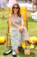 ALEXA CHUNG at Veuve Clicquot Gold Cup Final