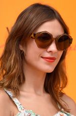 ALEXA CHUNG at Veuve Clicquot Gold Cup Final